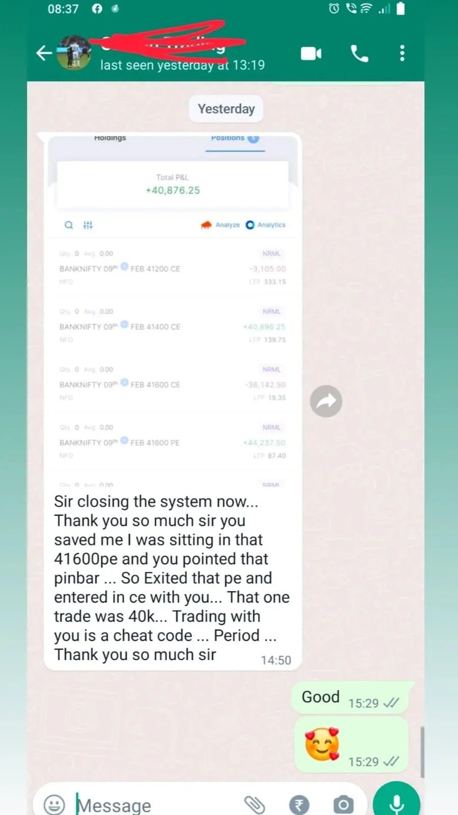 Learner testimonial 1