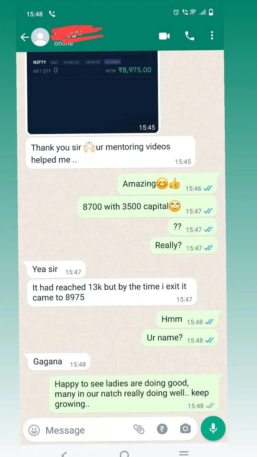 Learner testimonial 17