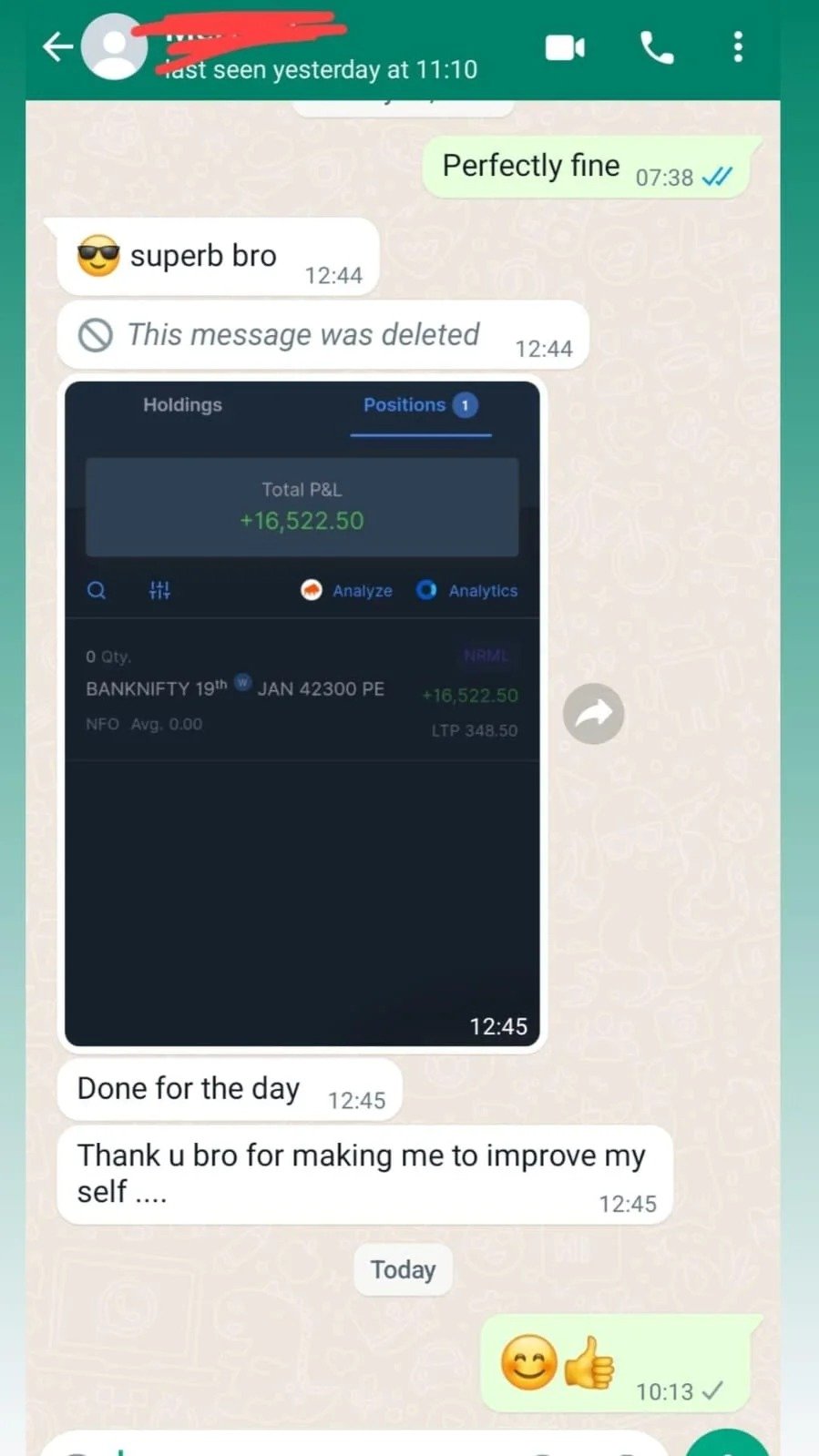 Learner testimonial 3